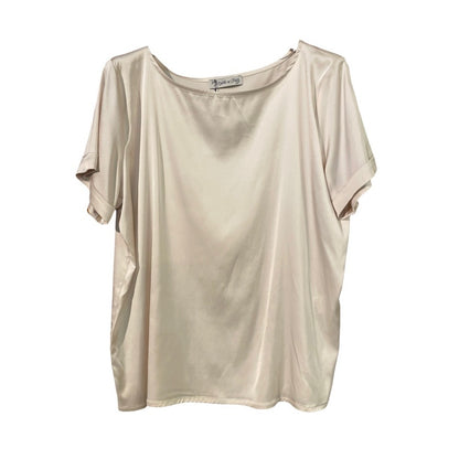 T-shirt in viscosa effetto satin 138269 - FRANZESE