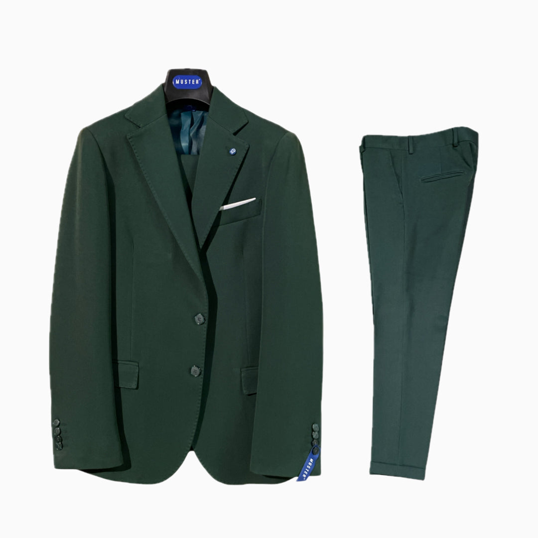 Abito uomo slim fit tessuto punto milano AB3891 - MUSTER