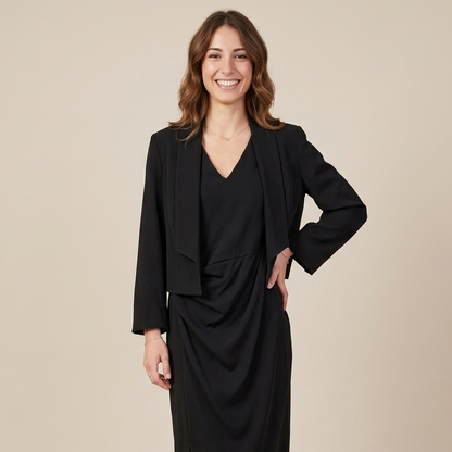 Bolero collo sciallato 5014 - MAYA
