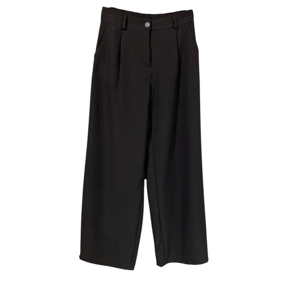 Pantalone donna palazzo con pences 2606