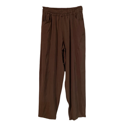 Pantalone barrel fit viscosa cupro 04D342 - EXTYN