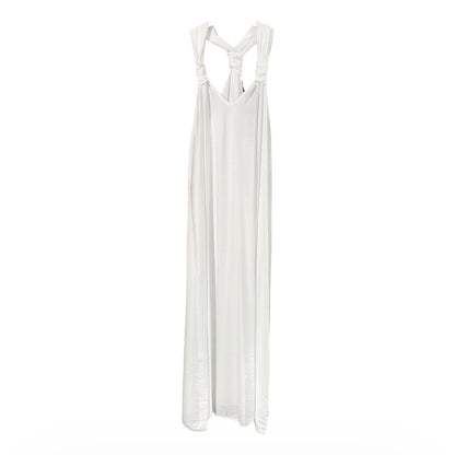 Vestito lungo tunica in viscosa 06D372 - EXTYN