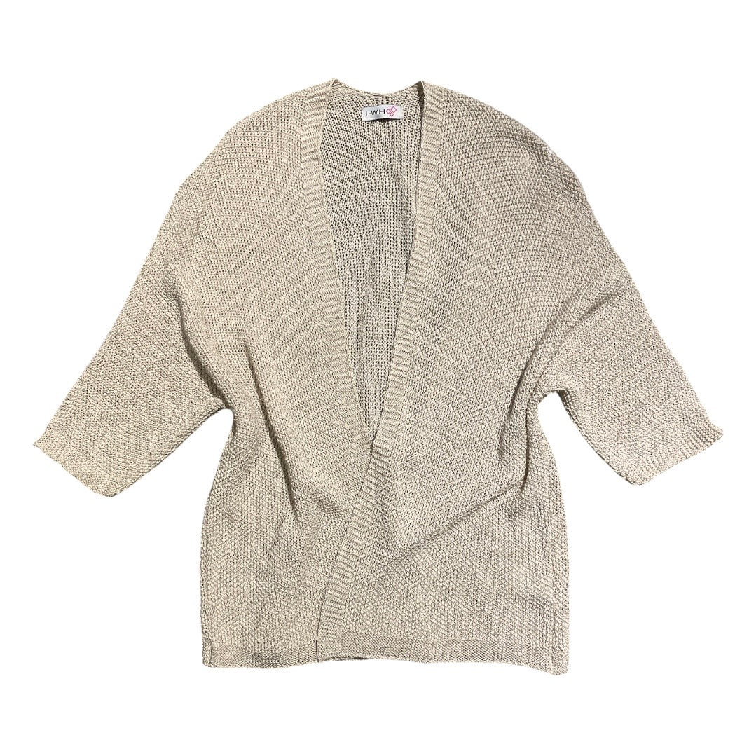 Cardigan in maglia lavorata con lurex 1677L - FRANZESE