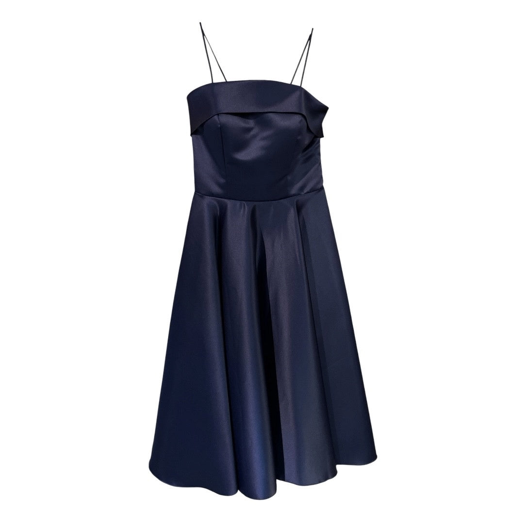 Vestito elegante in raso 51195 - FRANZESE