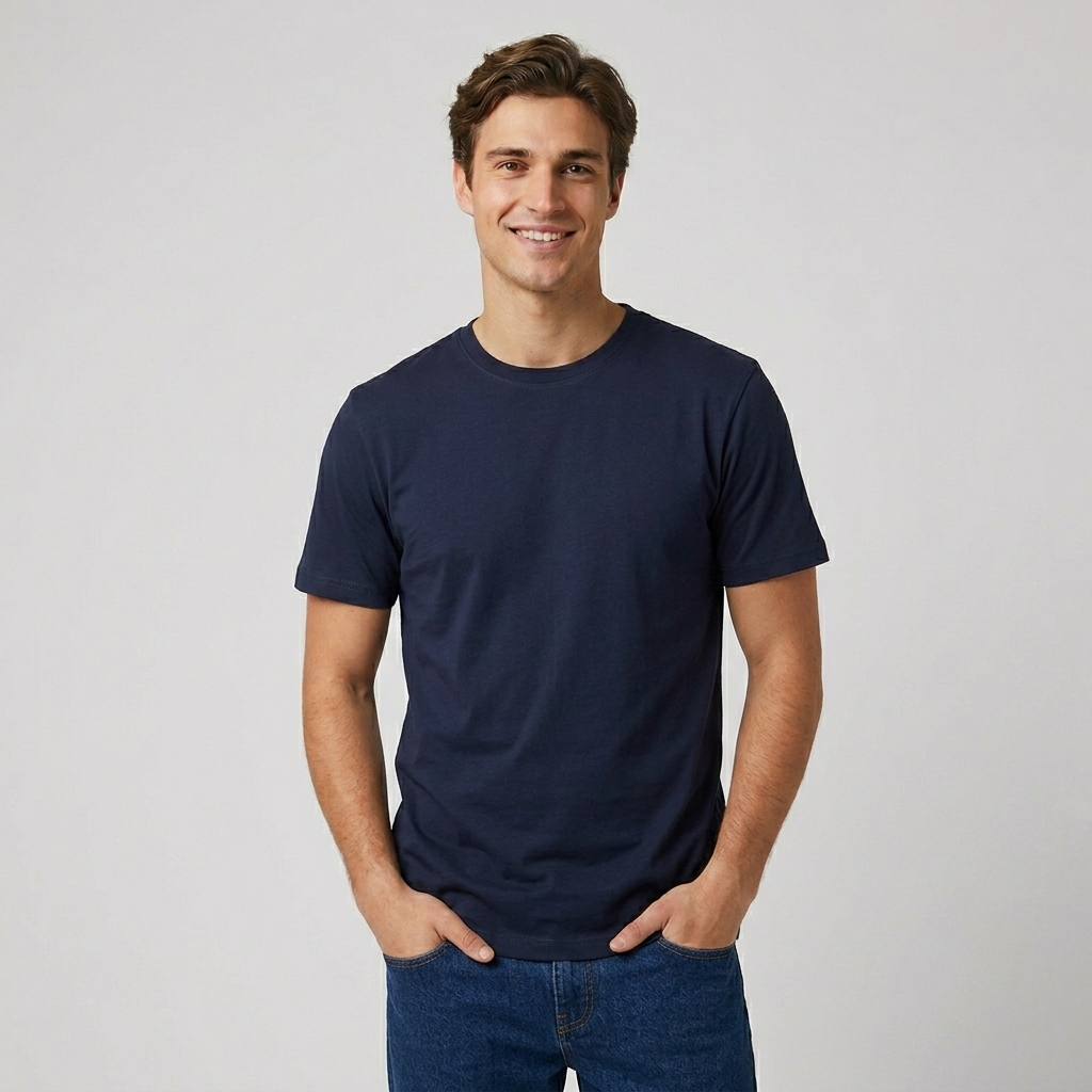 T-shirt basic in cotone elasticizzato MT100 - GALERIE