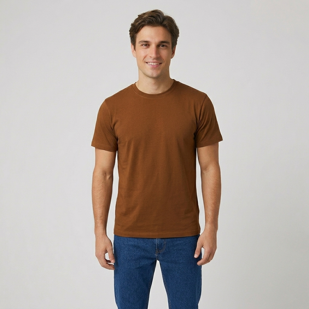 T-shirt basic in cotone elasticizzato MT100 - GALERIE