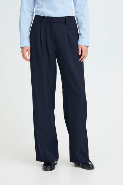 Pantalone donna modello palazzo IHFAVAWIDE - ICHI