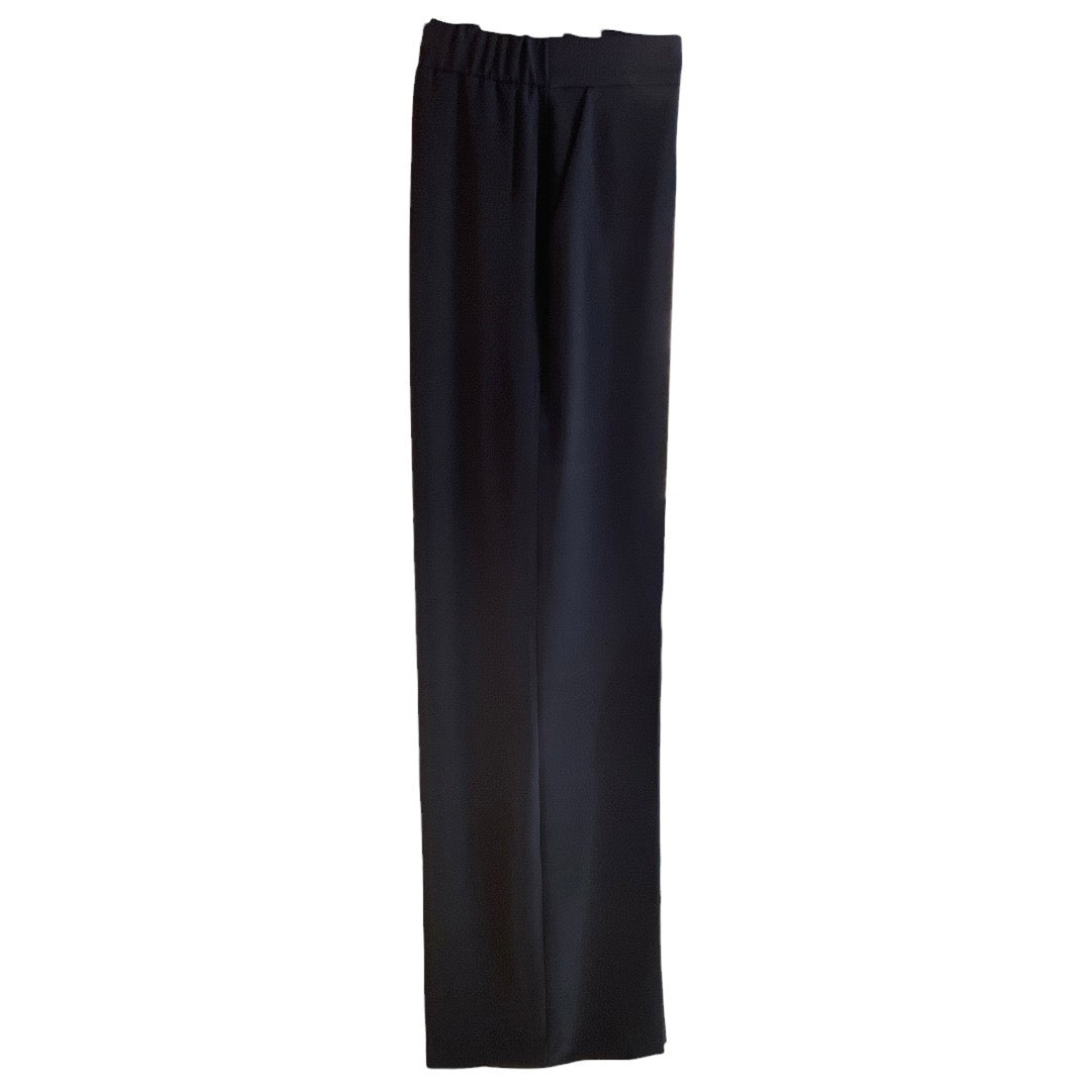 Pantalone donna palazzo tessuto fluido 02901 - ELENA CASALI