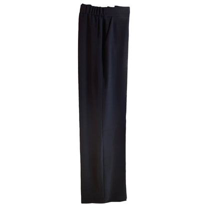 Pantalone donna palazzo tessuto fluido 02901 - ELENA CASALI