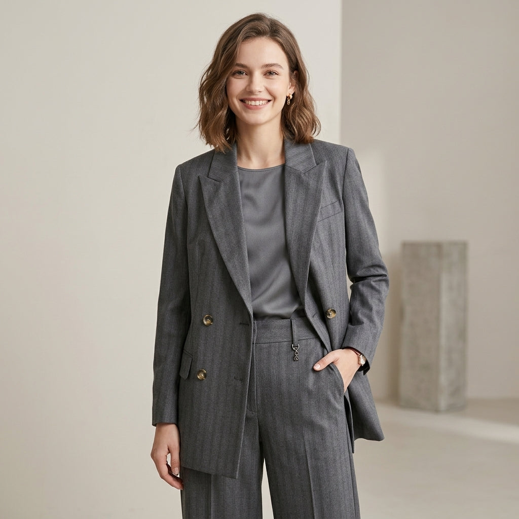 Tailleur donna giacca lunga BS2760003 - BLASH