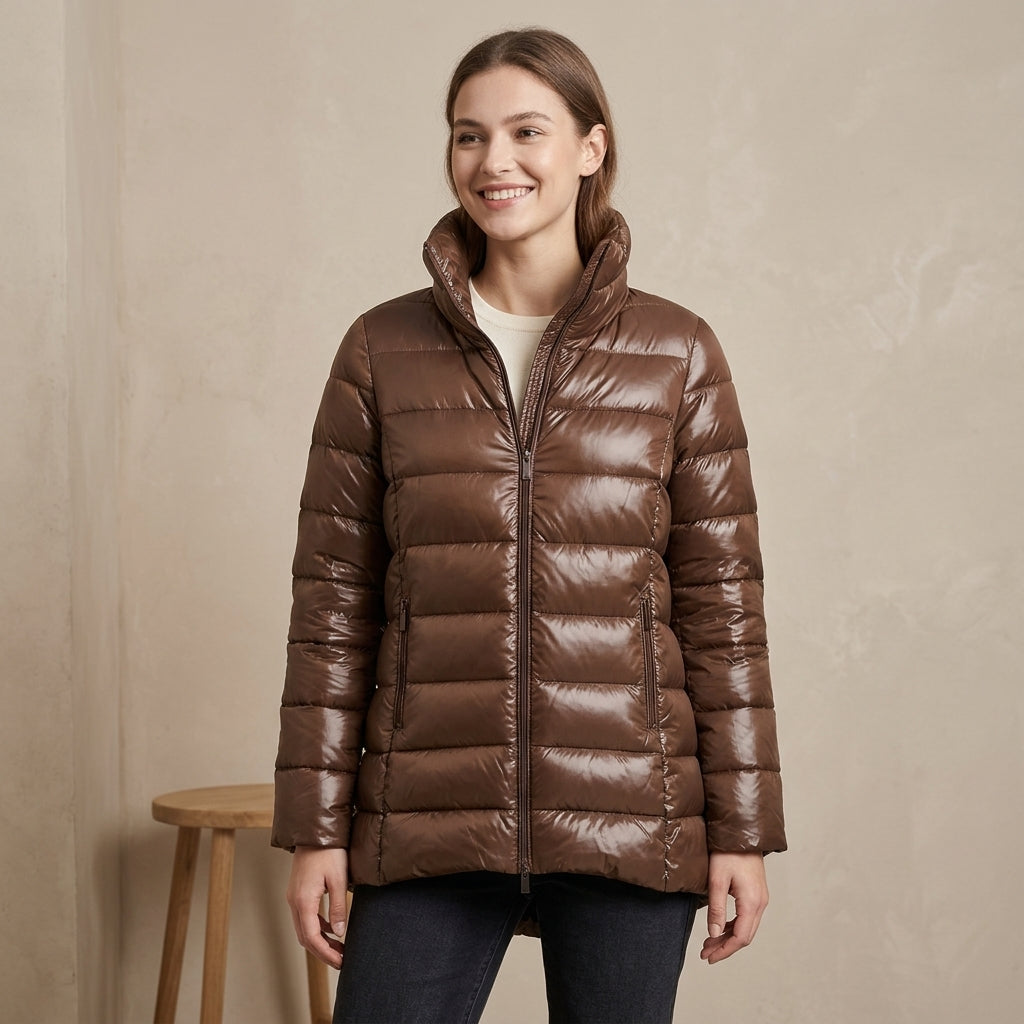 Piumino donna nylon midi BS2740028 - BLASH