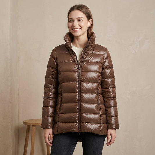 Piumino donna nylon midi BS2740028 - BLASH