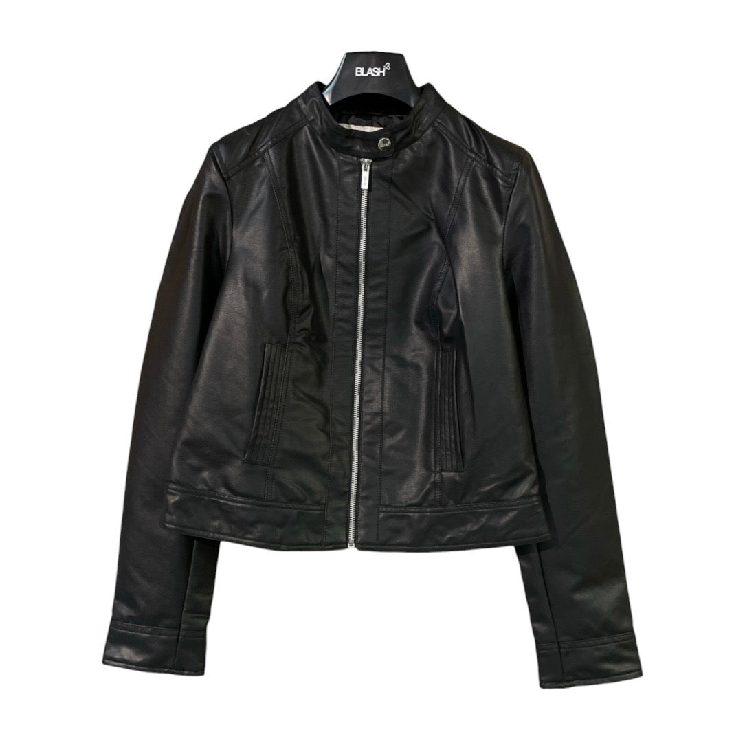 Giubbino donna biker ecopelle BS2740023 - BLASH