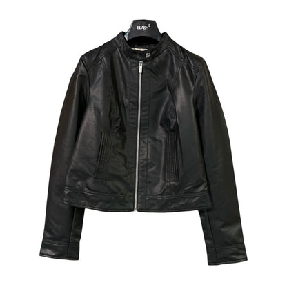Giubbino donna biker ecopelle BS2740023 - BLASH
