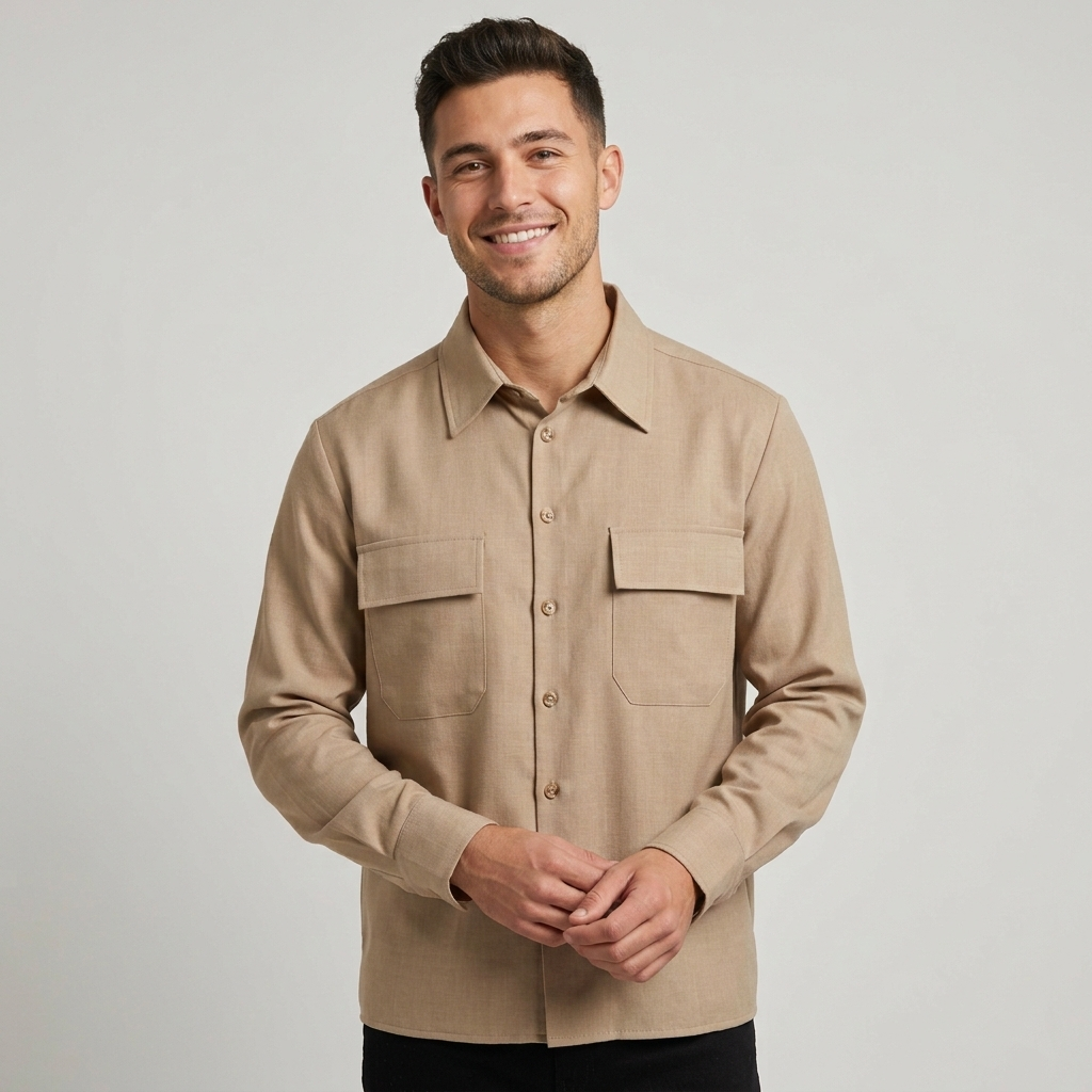 Camicia uomo overshirt FRA603 - FRANZESE
