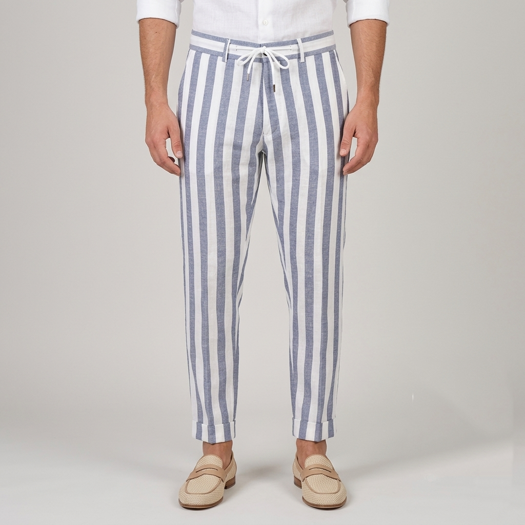 Pantalaccio puro lino ISCHIA-LINO26 - L'UOMO SARTORIALE