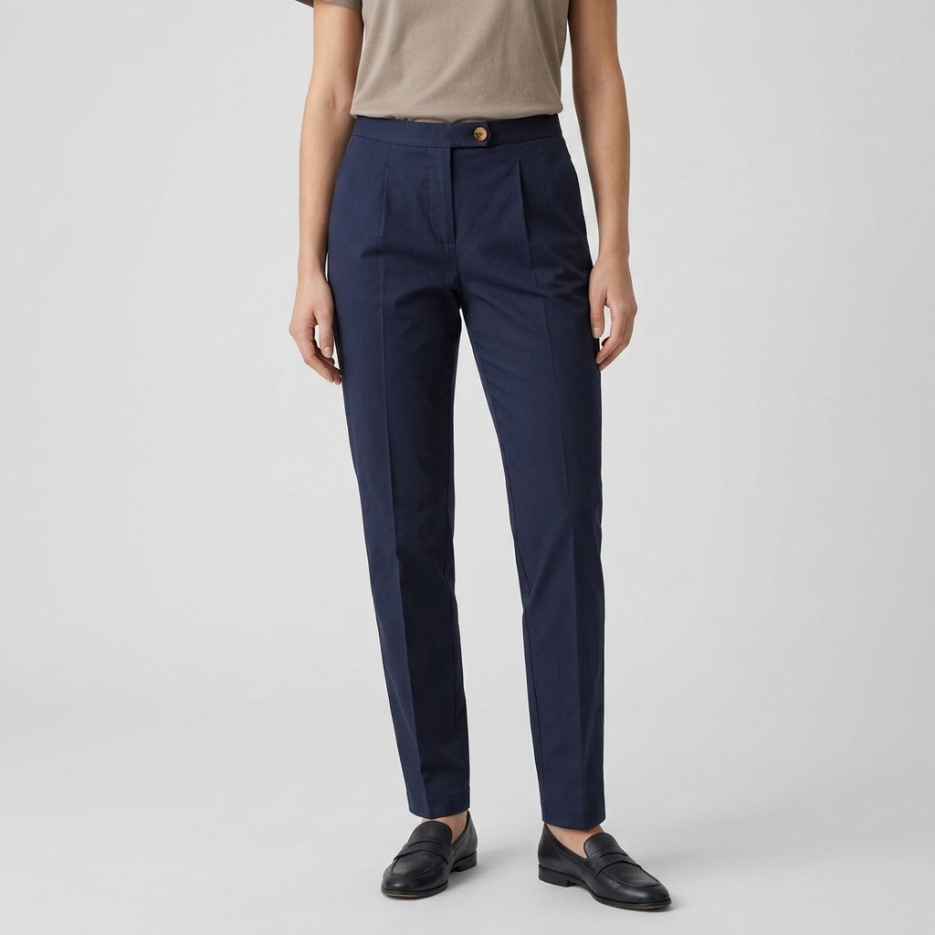 Pantalone cotone slim fit 04D228 - EXTYN