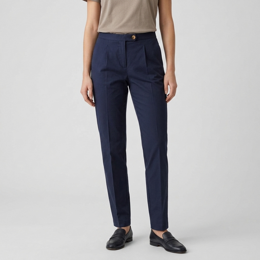 Pantalone cotone slim fit 04D228 - EXTYN