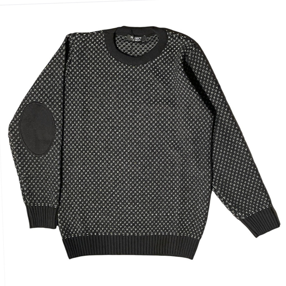 Maglia uomo bicolore con toppe PJ2672 - PROJECT