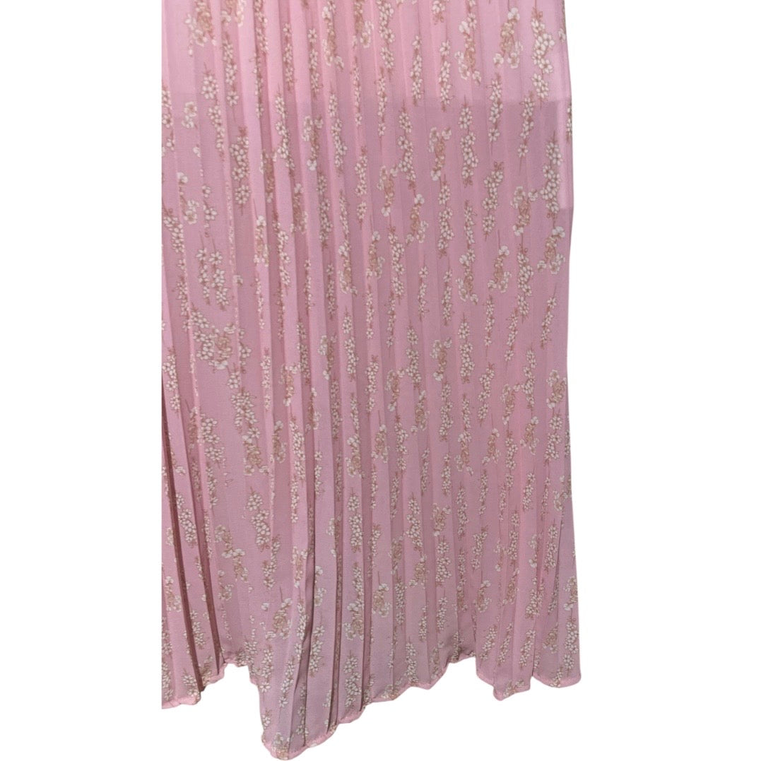 Vestito in chiffon fantasia fiori 06D229 - EXTYN