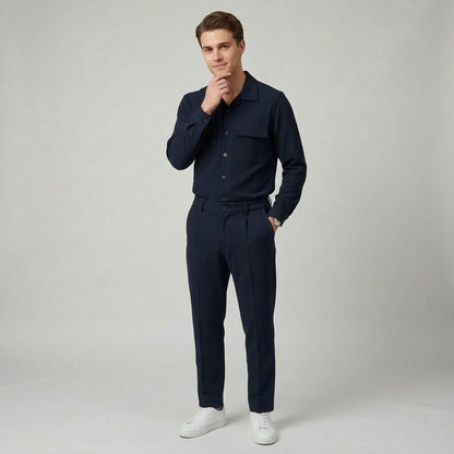 Camicia modello overshirt tessuto lavorato GF200 - FRANZESE