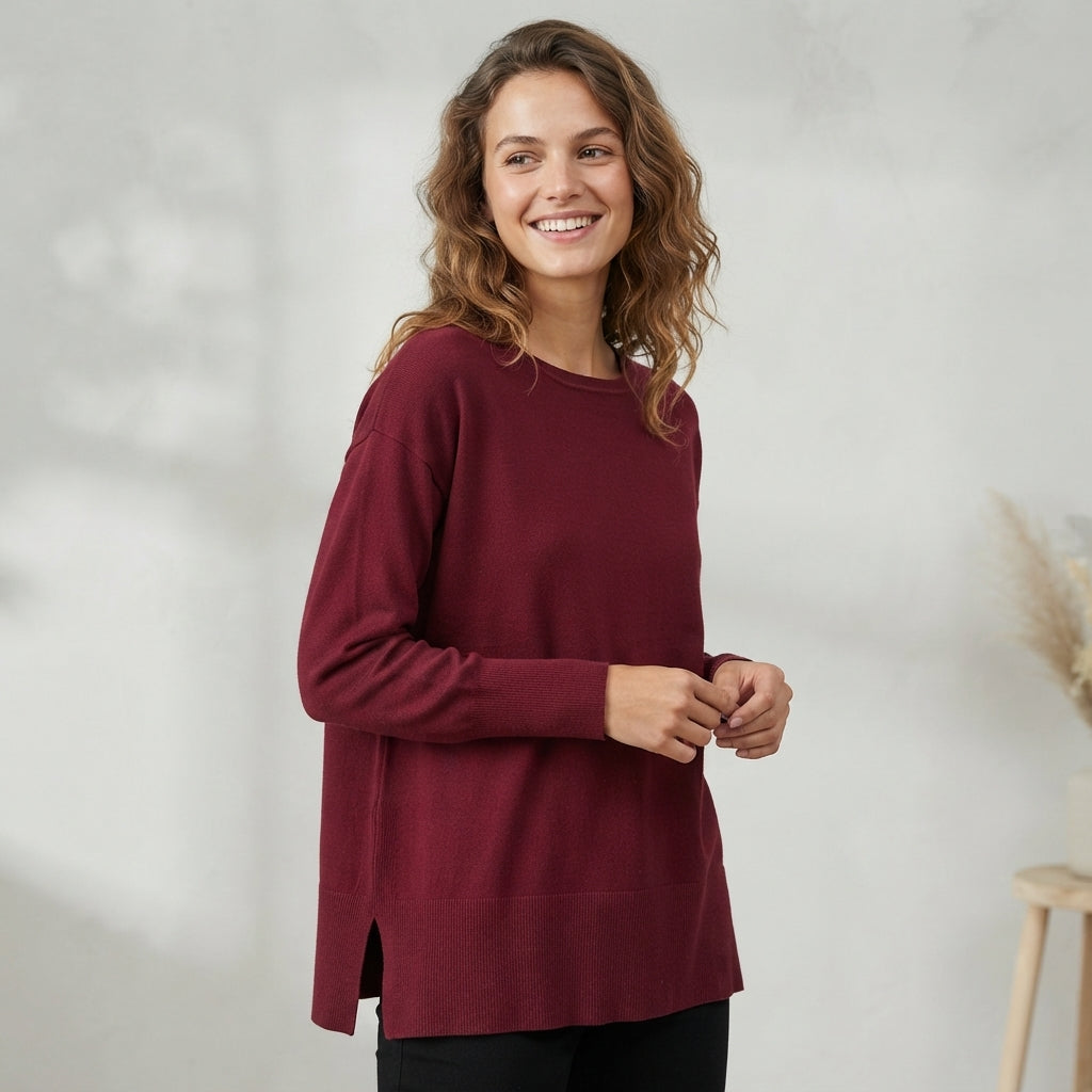 Maglia donna in viscosa fit over BS9700008 - BLASH