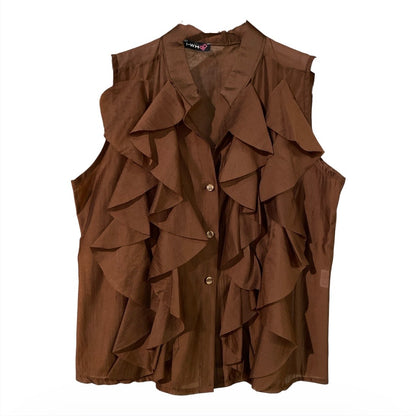 Camicetta con rouches 7988