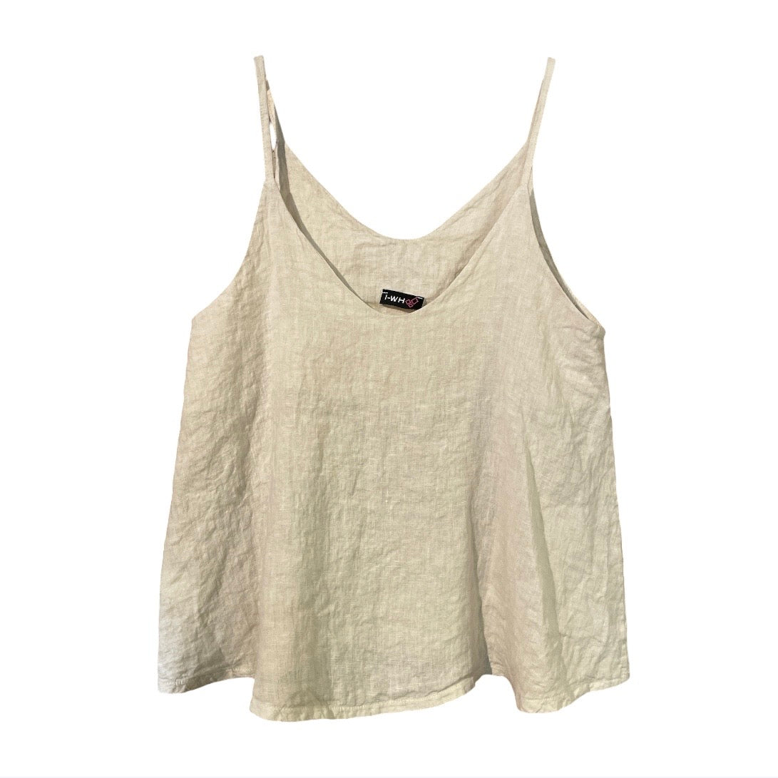 Top oversize puro lino 22281