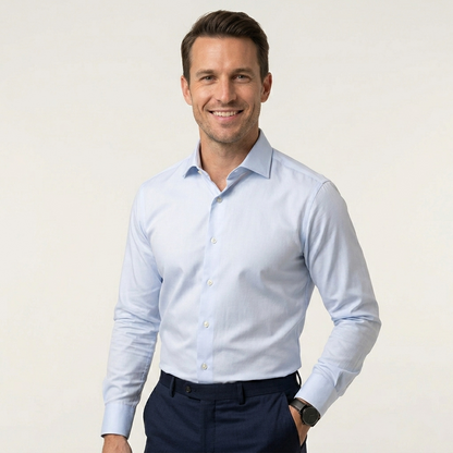 Camicia uomo italian fit cotone R202-B320 - V&V