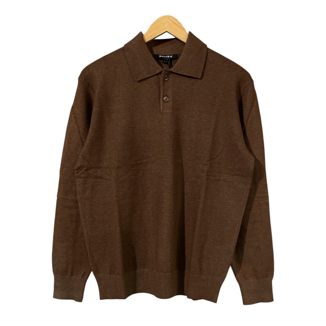Maglia polo uomo misto lana soft touch MM935 - GALERIE