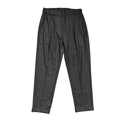 Pantalone donna motivo gessato B98107 - AVENUE