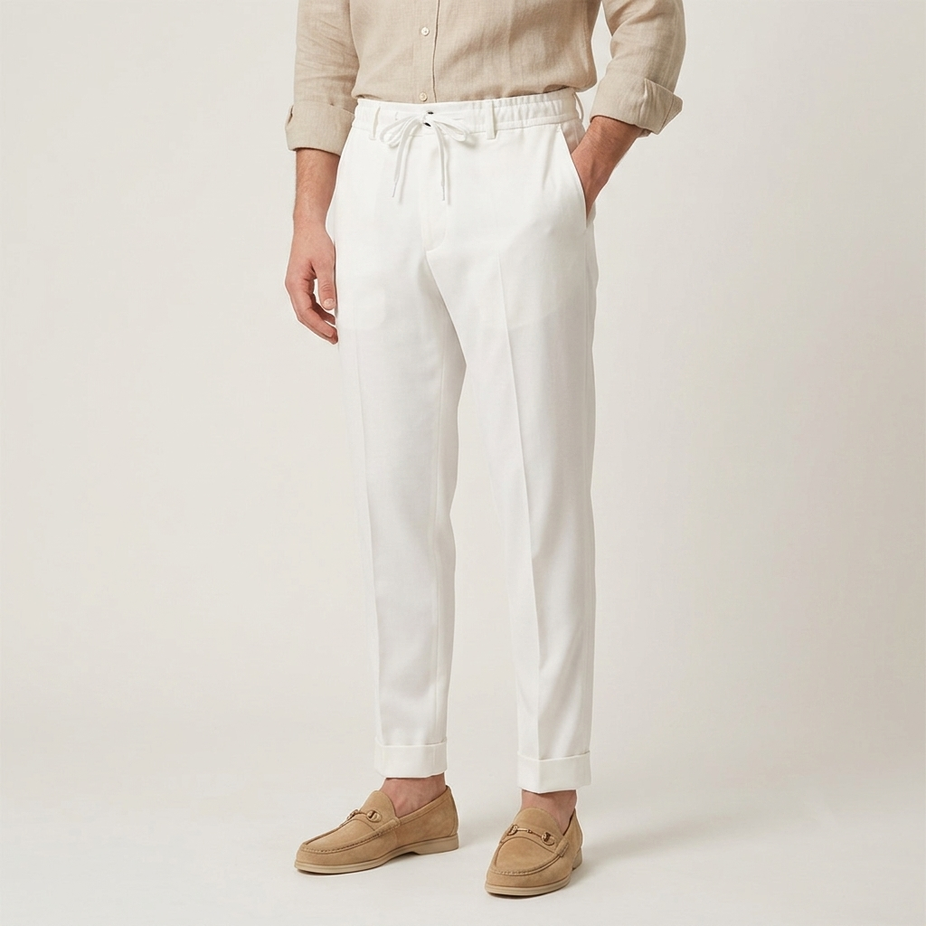 Pantalaccio uomo fresco lana ISCHIA-BOSS26 - L'UOMO SARTORIALE