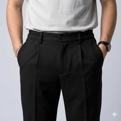 Pantalone slim fit tessuto lavorato GF204 - FRANZESE