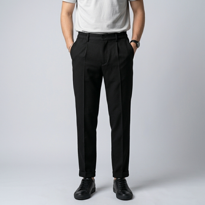 Pantalone slim fit tessuto lavorato GF204 - FRANZESE