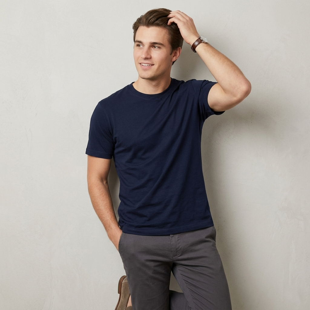 T-shirt tessuto modal - L'UOMO SARTORIALE