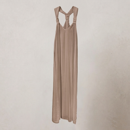 Vestito lungo tunica in viscosa 06D372 - EXTYN