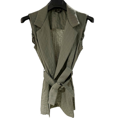 Gilet donna motivo gessato 5008 - MAYA