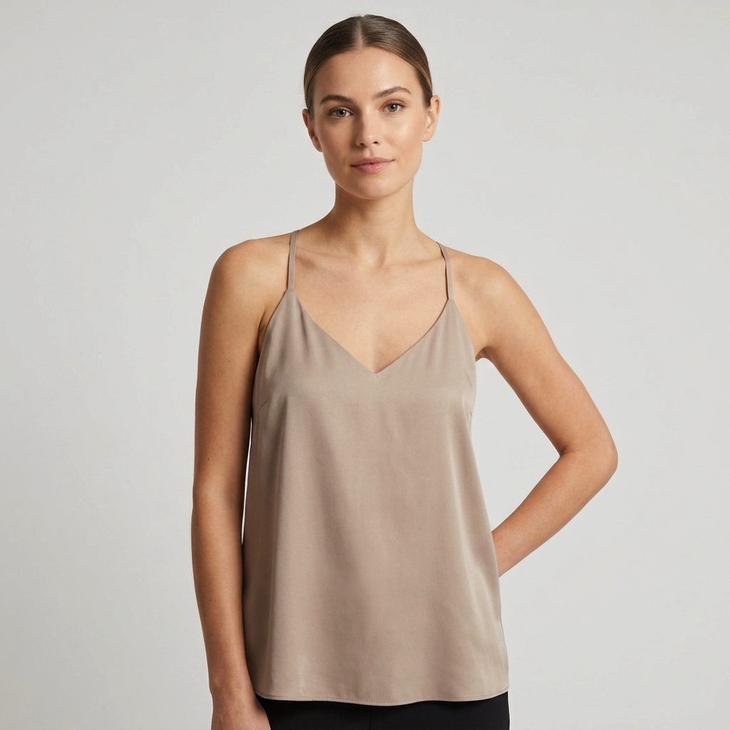 Top viscosa scollo punta 16A329 - EXTYN