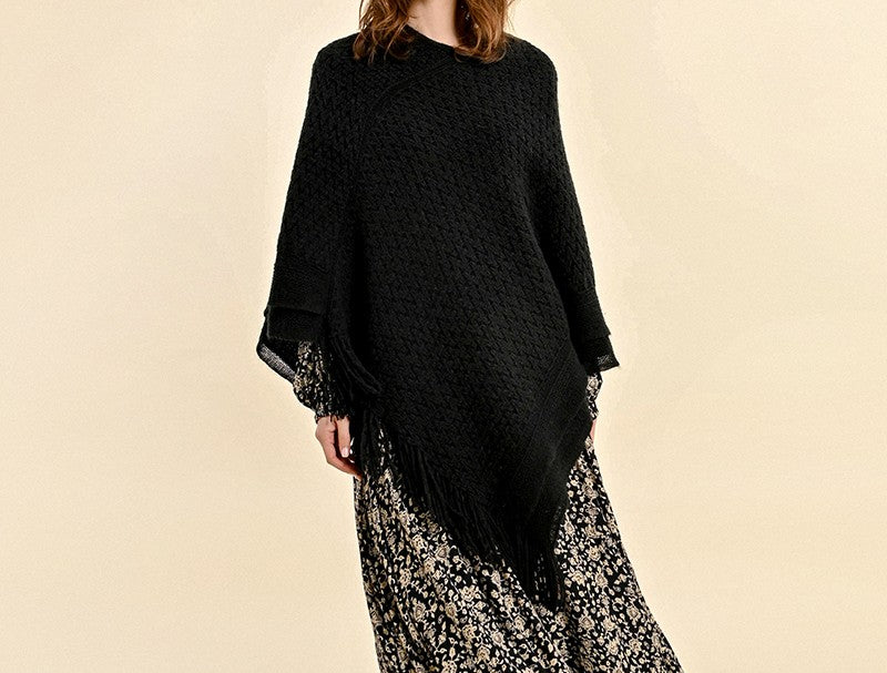 B277CH - Poncho - MOLLY BRACKEN