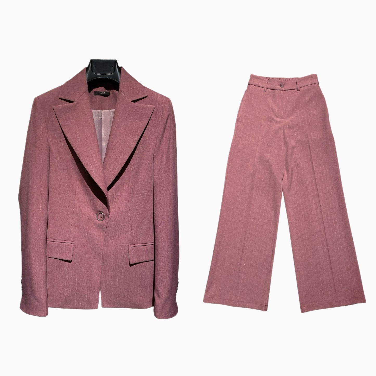 Tailleur gessato lurex 003-006 - MAYA