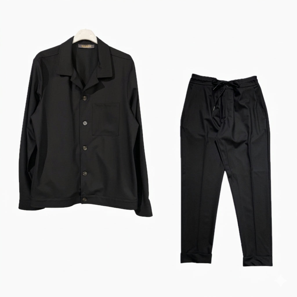 Abito uomo overshirt e pantalaccio POSILLIPO - L'UOMO SARTORIALE