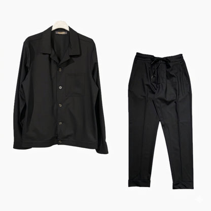 Abito uomo overshirt e pantalaccio POSILLIPO - L'UOMO SARTORIALE
