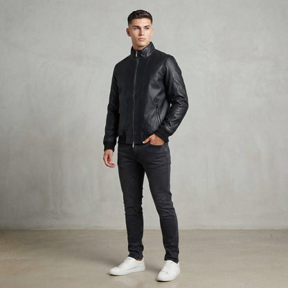 Giubbino uomo bomber ecopelle MK24005 - MARKUP