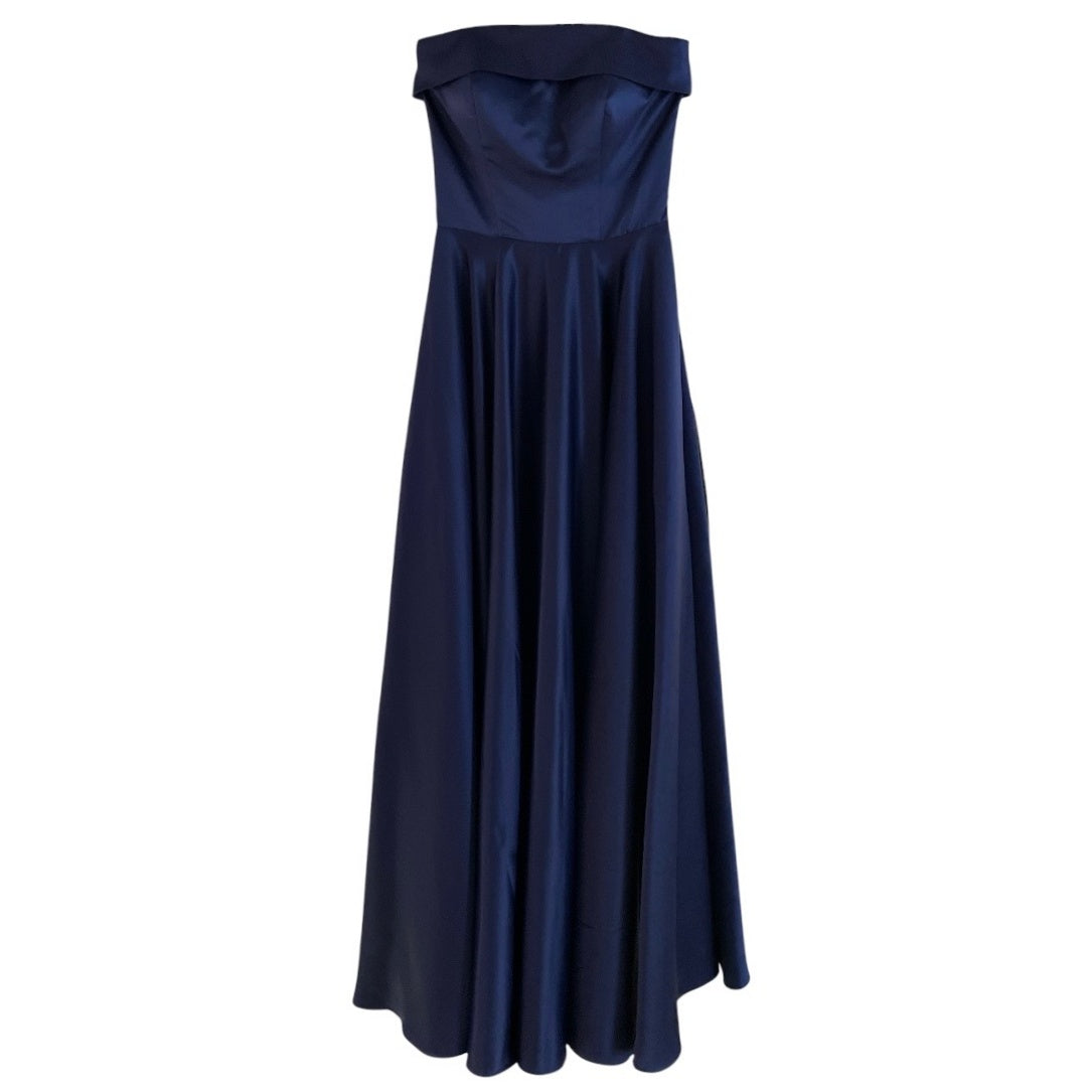 Vestito lungo cerimonia scollo a barca 51160 - FRANZESE