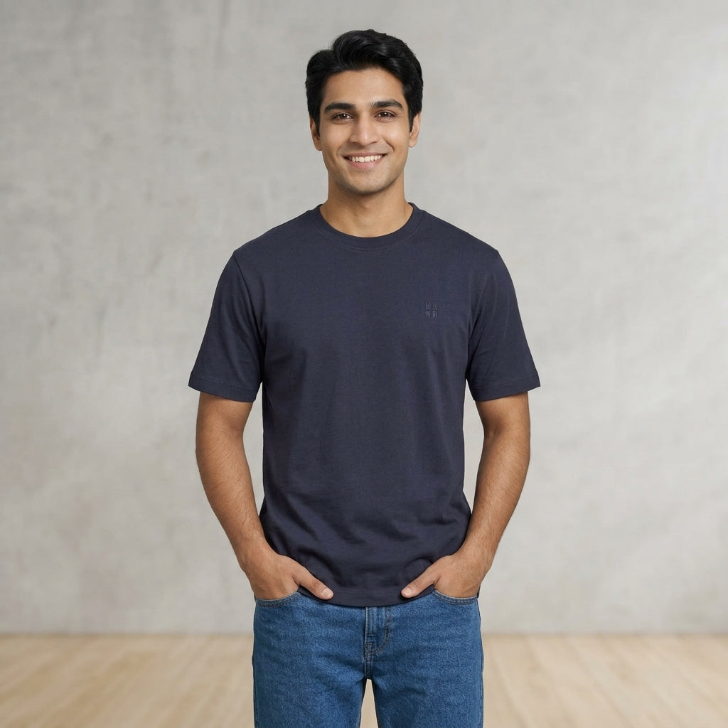 T-shirt uomo dritta in cotone UR9110001 - URBAN RING