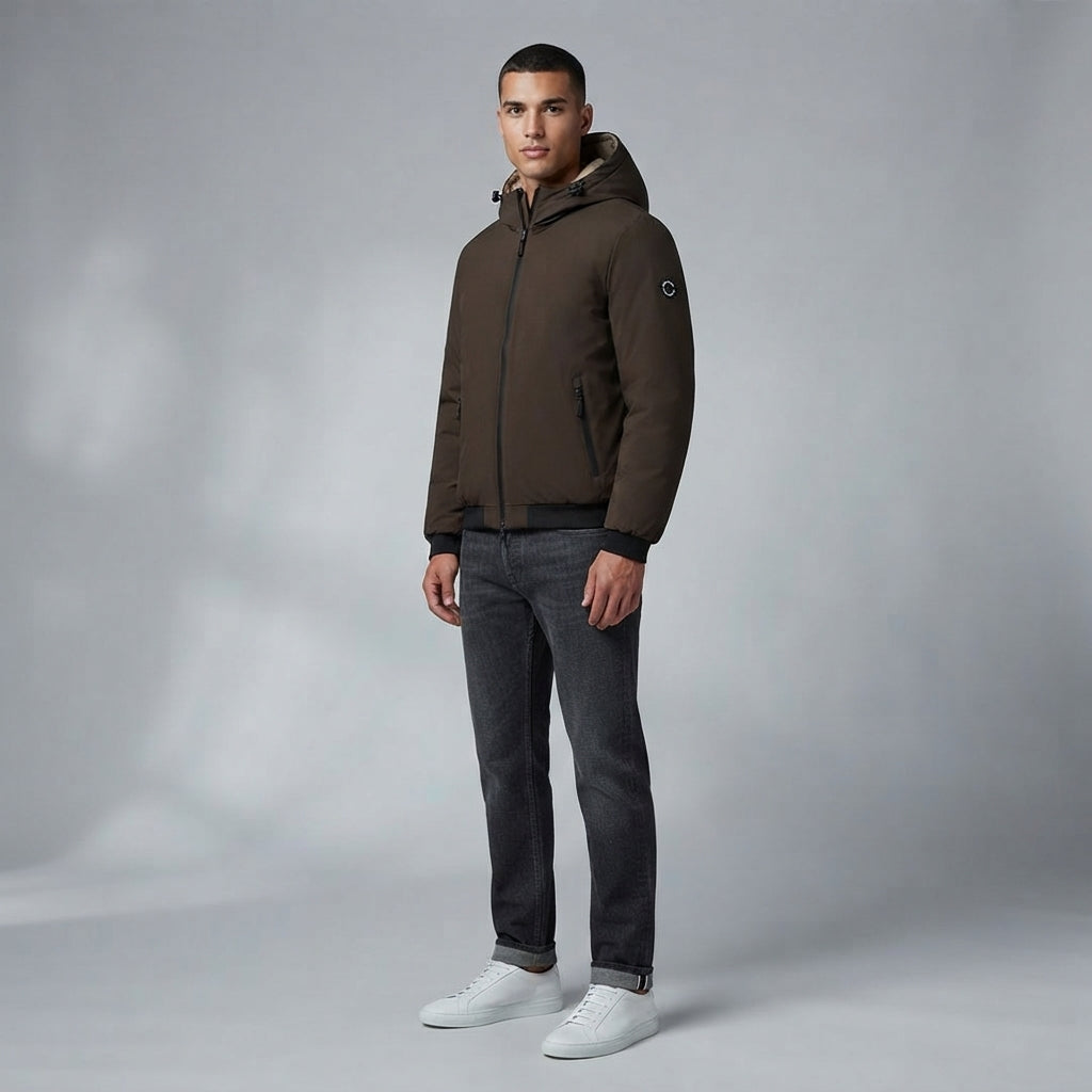 Giubbino uomo bomber reversibile MK24008 - MARKUP
