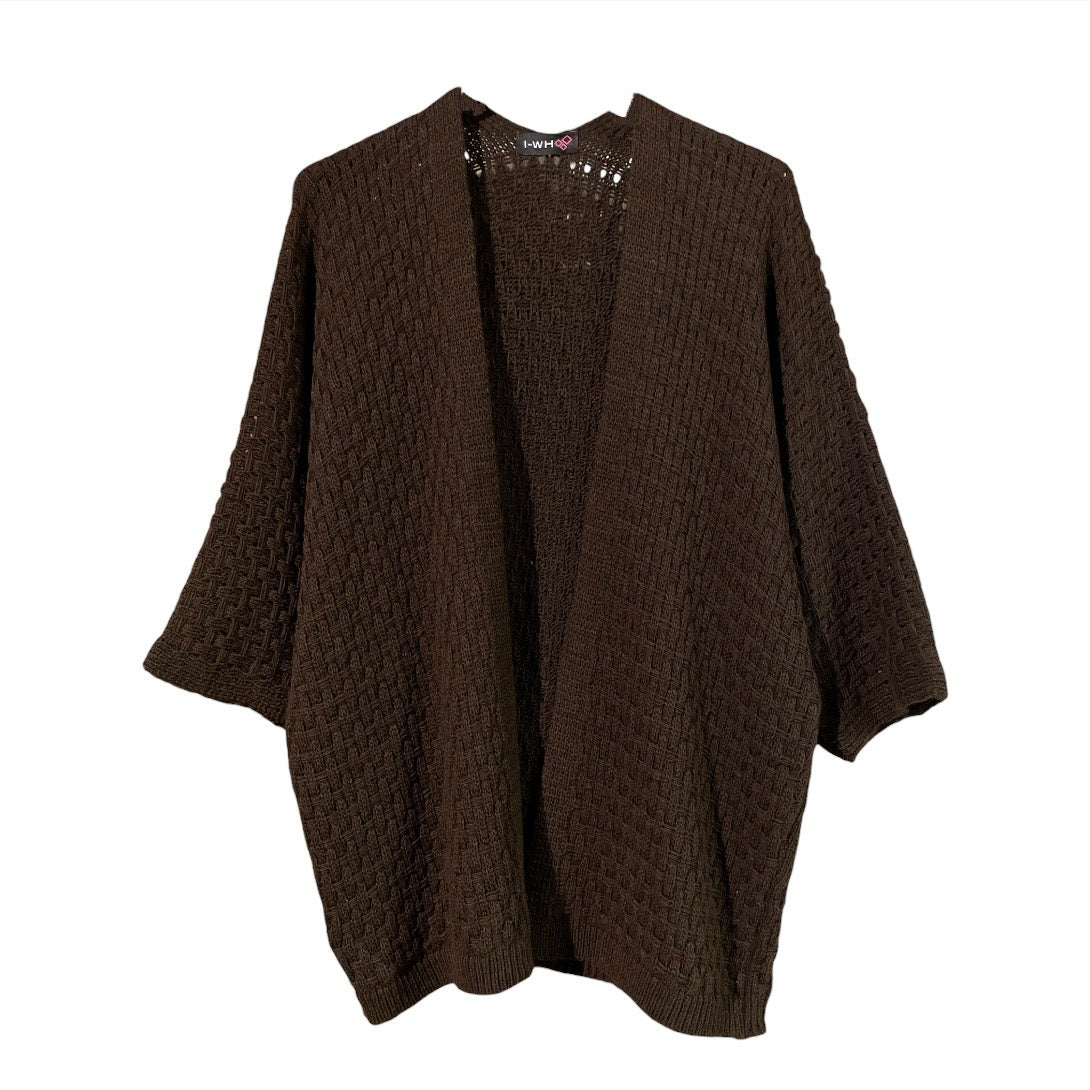 Cardigan donna lavorazione intreccio 12673