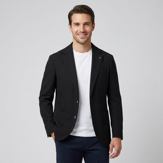 Giacca uomo slim fit tessuto lavorato CARMELO - FRANZESE