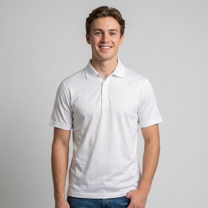 Polo tessuto no stiro SANTIAGO - L'UOMO SARTORIALE