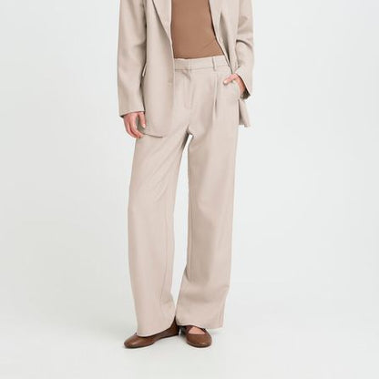 Pantalone donna modello palazzo IHFAVAWIDE - ICHI